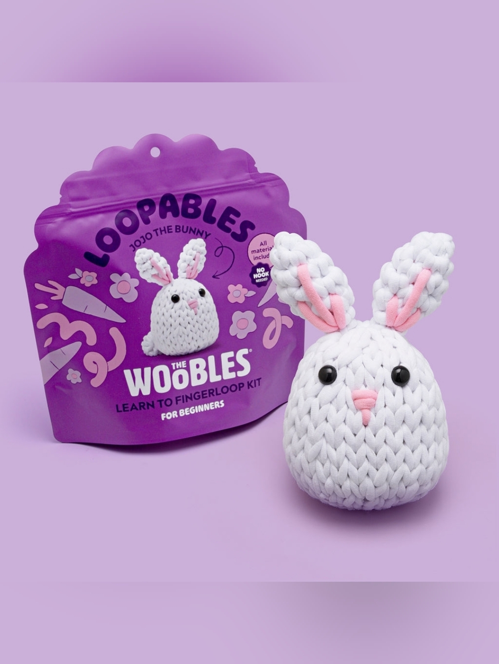 [NEW] The Woobles Jojo the Bunny Loopables Kit 